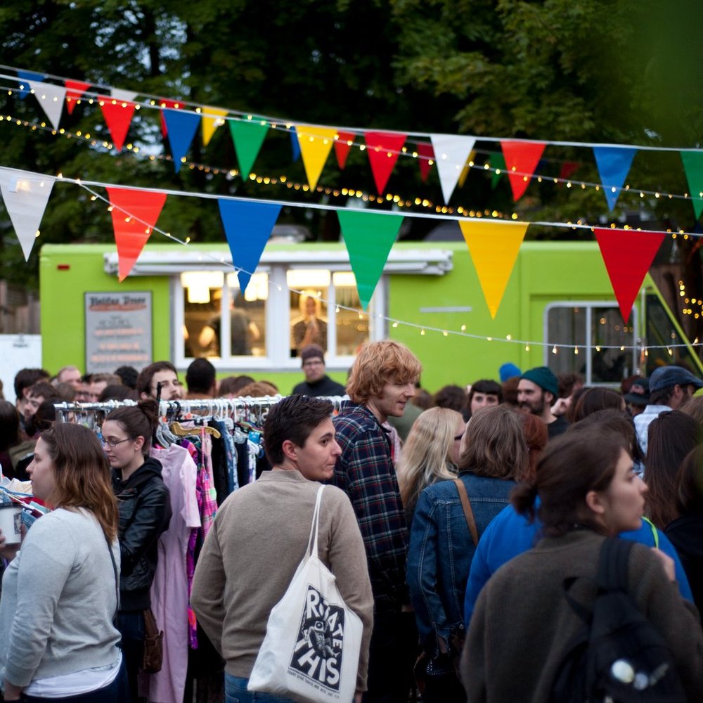 North By Night Market #2 Postcard - Halifax, Nova Scotia, Canada